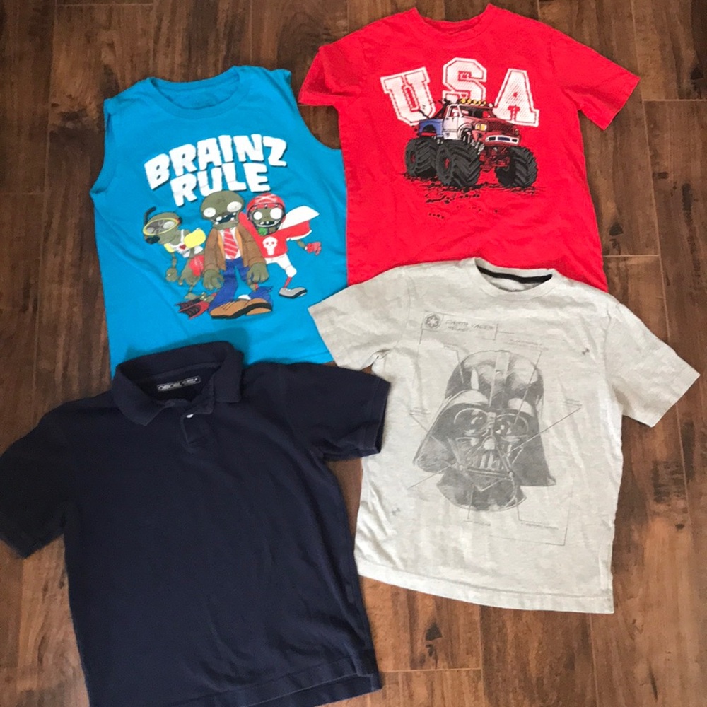 Boys 8/10 summer tops bundle